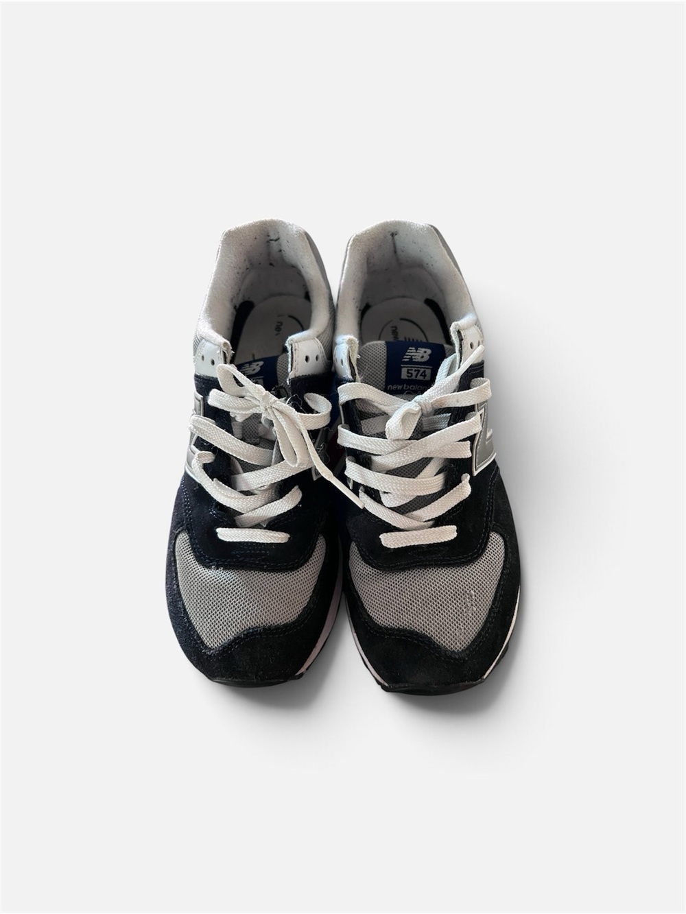 New Balance Athletic Sneakers in Navy and Gray